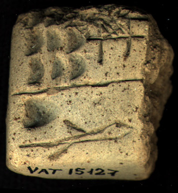 Ancient Airplane Cuneiform Tablet